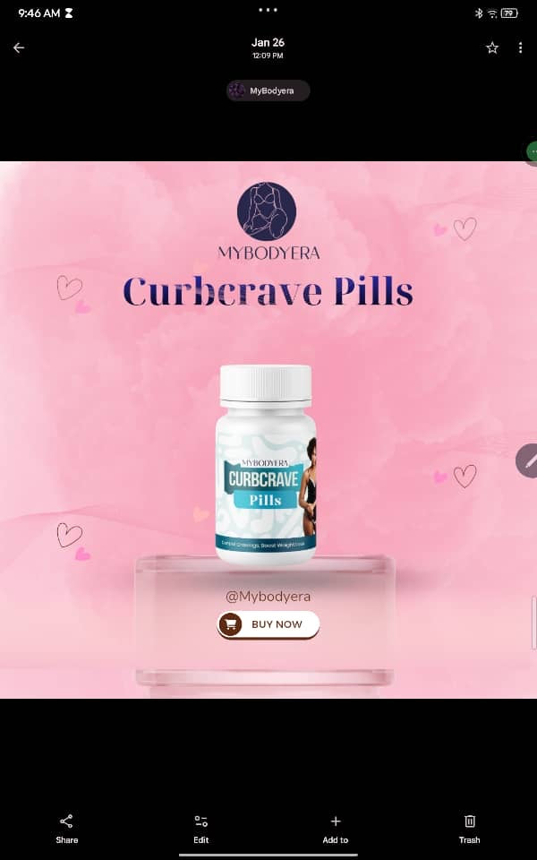 Curbcrave pills (appetite suppressant)